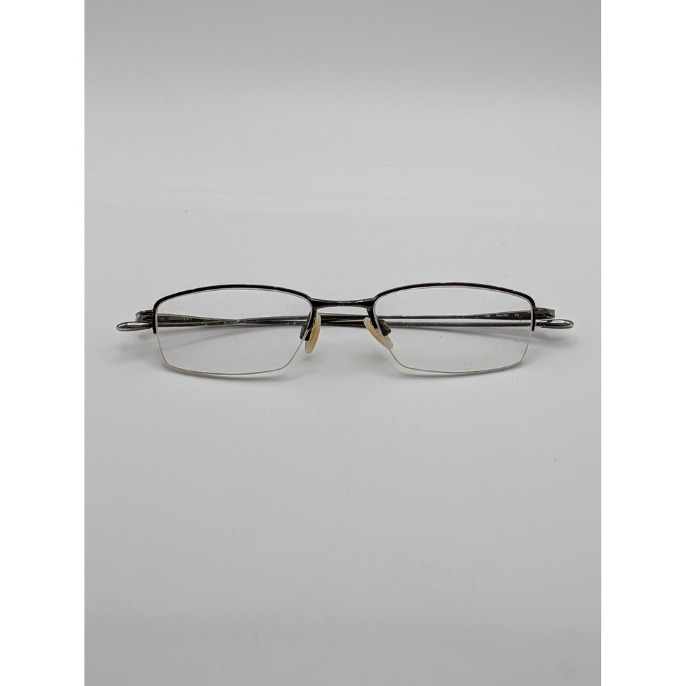 Oakley Jackknife 4.0 Semi Rimless Eyeglass Frames Metal Rectangular Pewter - Picture 16 of 16